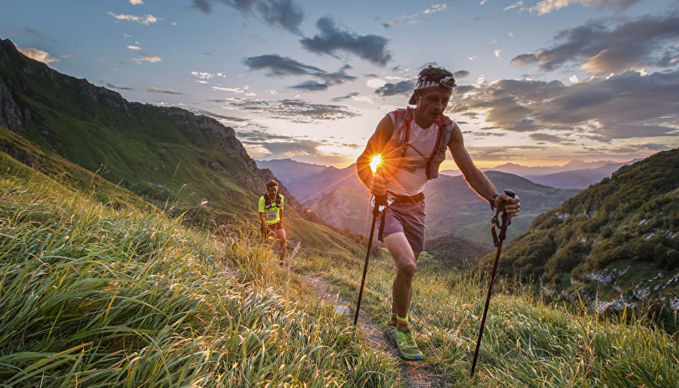 Course de trail dans le massif des Gabizos dans le Val d’Azun