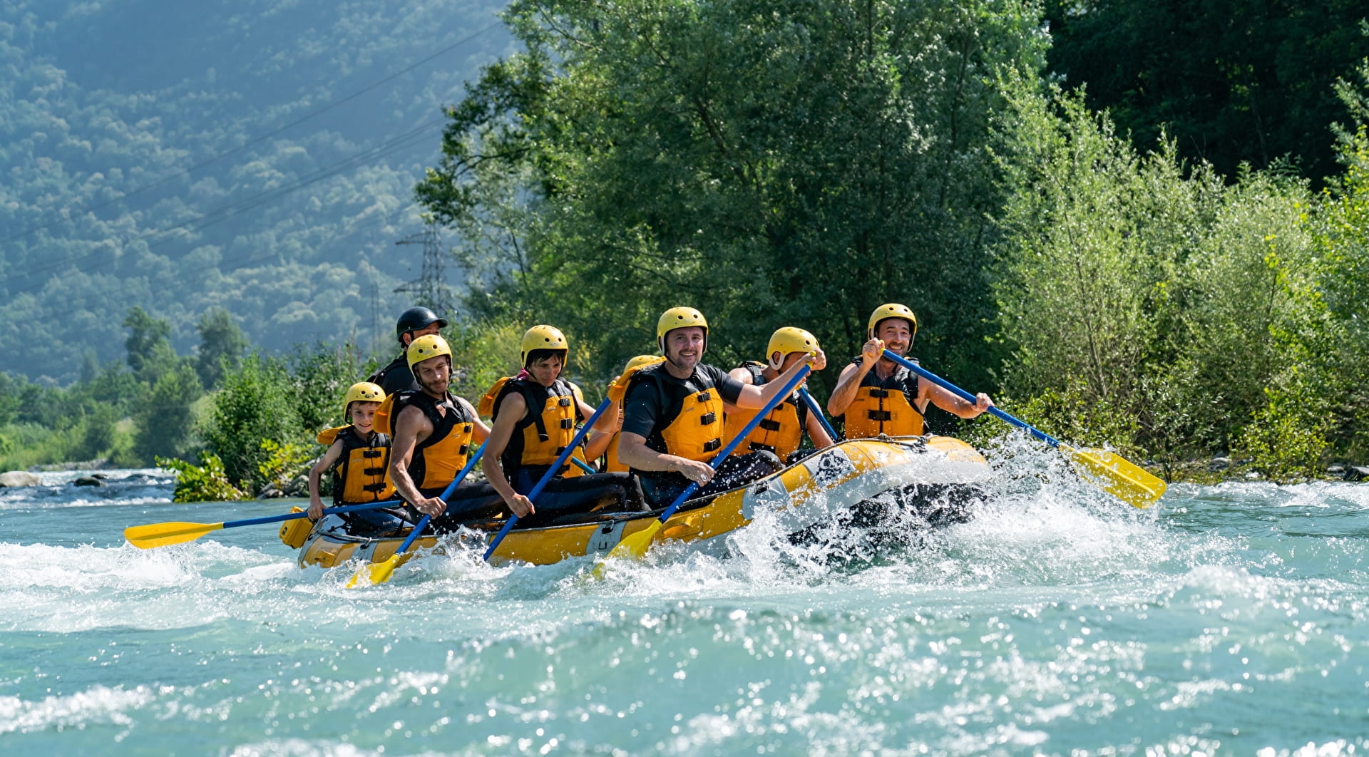 rafting sur le Gave de Pau